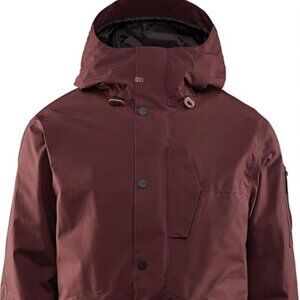 Thirtytwo Lodger Snowboard Jacket Burgundy Mens M